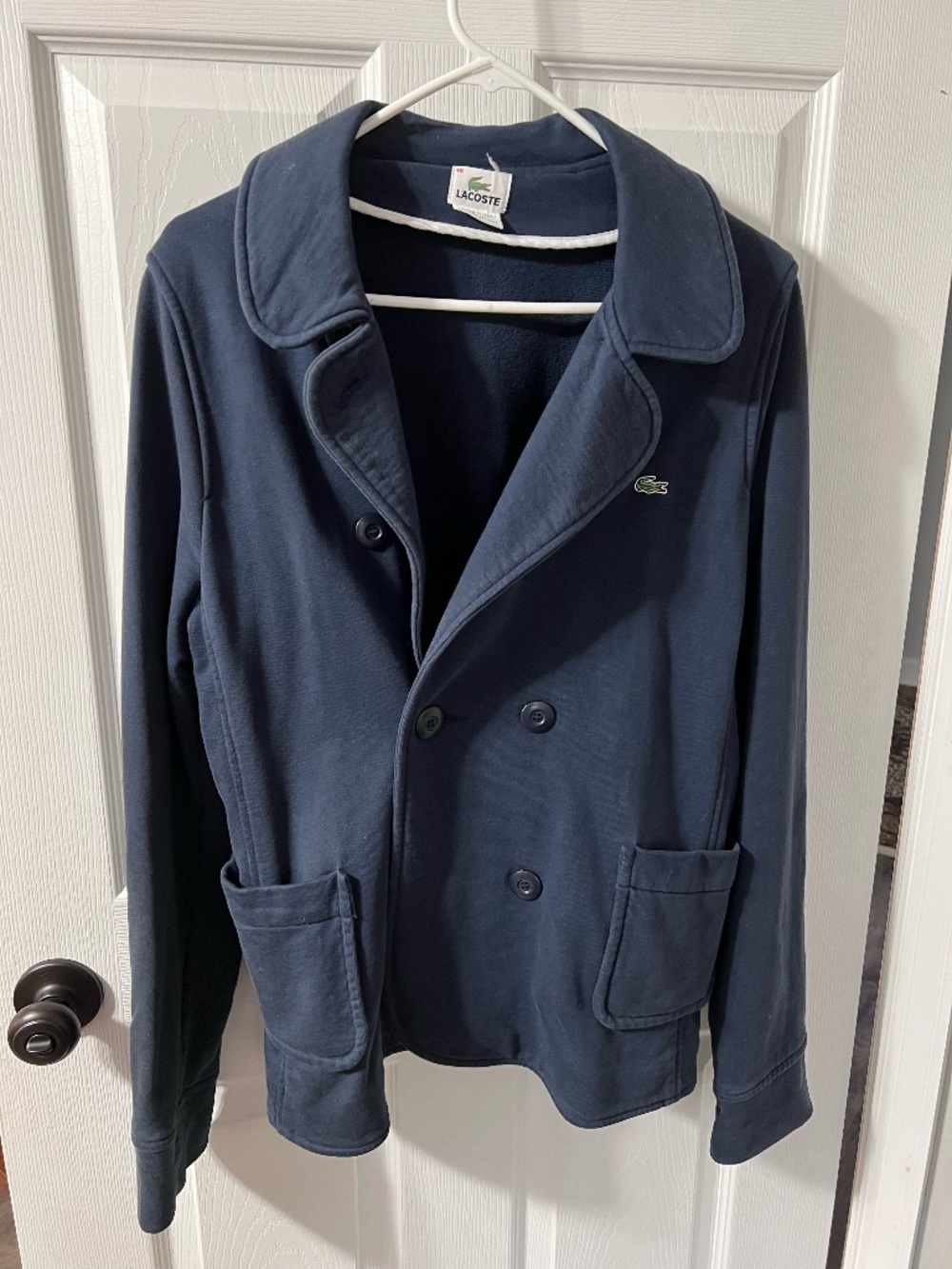 Lacoste Cotton Peacoat
